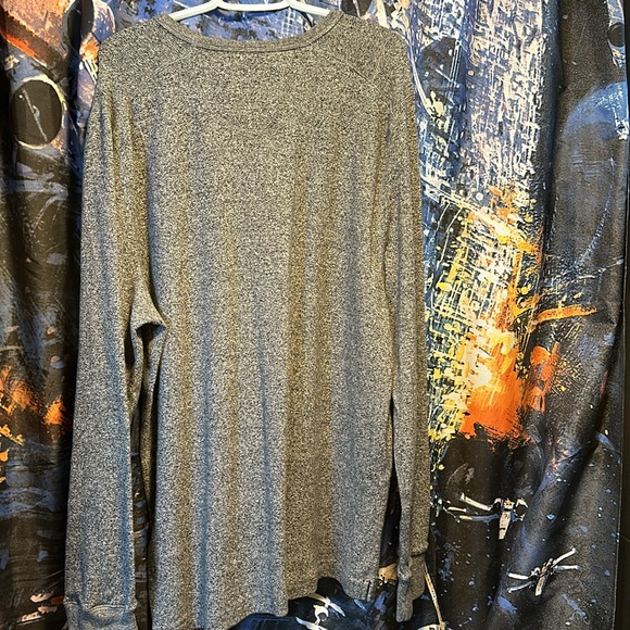 VEUC Men’s Roots Heathered Grey Heavy Cotton Sweater XXL - Picture 8 of 8